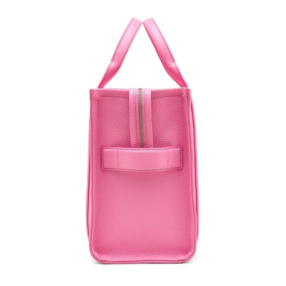 MARC JACOBS The Leather Medium Tote Bag – Petal Pink - Picture 3 of 11